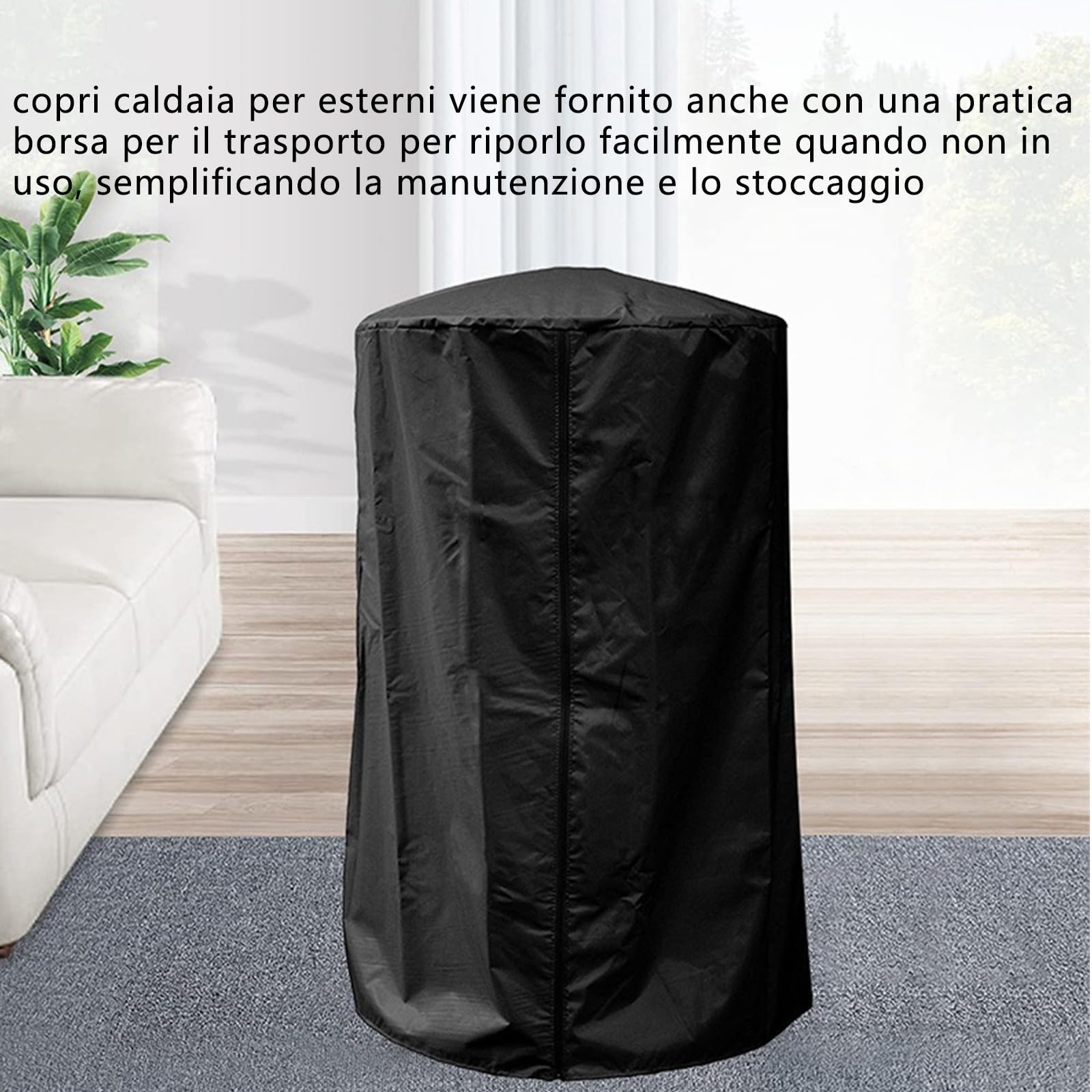 2pcs Copertura Antipolvere Impermeabile e Resistente al Sole, Copri Caldaia per Esterni, copricaldaia da Esterno coibentato, copricaldaia da Esterno,Copri Caldaia per Esterni