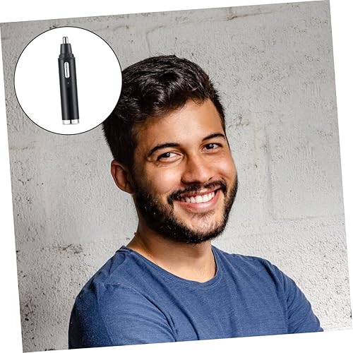 Miniatura 2 de minkissy 1 juego USB para uso facial negro afeitado limpieza para el hogar peluquero creativo cuerpo vibrissa herramienta para hombre afeitadora de