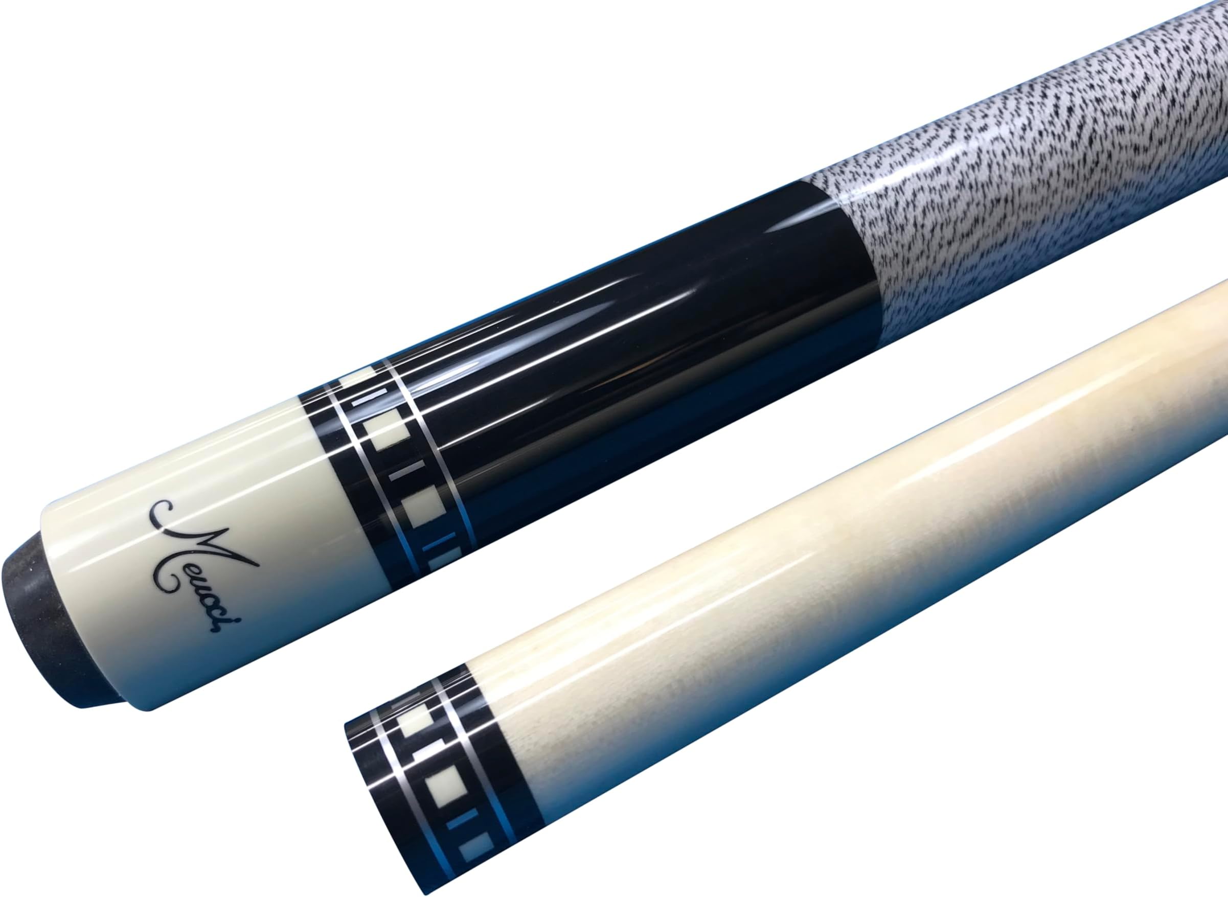 SB2-S Handcrafted Billiards Pool Cue Stick w/PRO Shaft - Smoke Grey Stain + Hard CASE