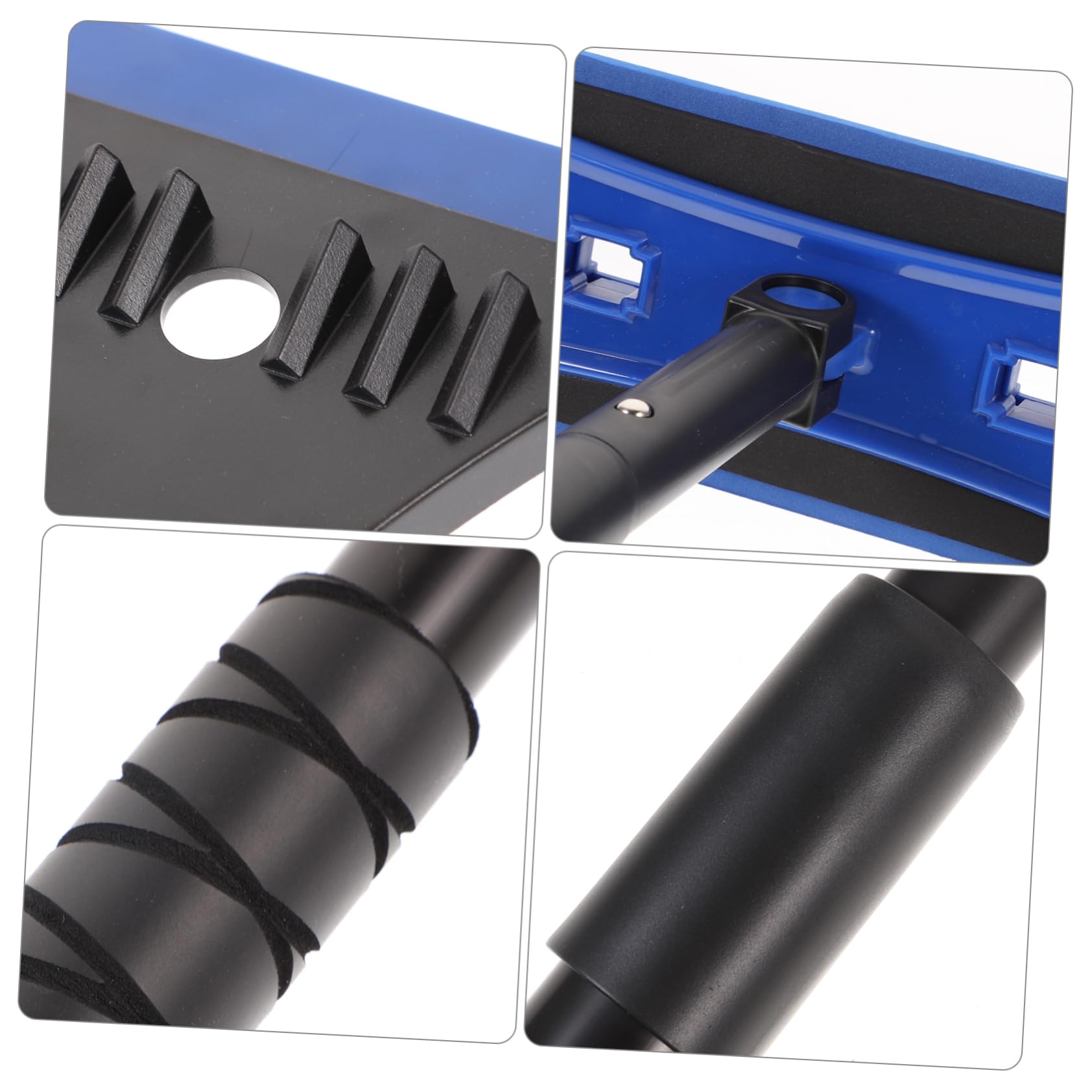 Grattoir à Neige pour Voiture Télescopique, Brosse Rétractable, 7 Angles