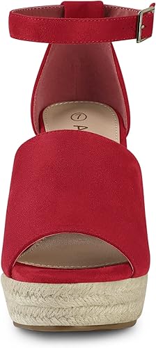 Miniatura 2 de Allegra K Alpargatas con plataforma y tacones para mujer