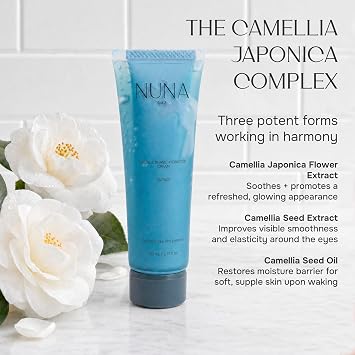 NUNA Double Phase Hydration Cream - Multi-Hyaluronic Acid, Ceramide NP, Camellia Japonica Oil & Extract, Ectoin, Madecassoside, 2.71 fl oz