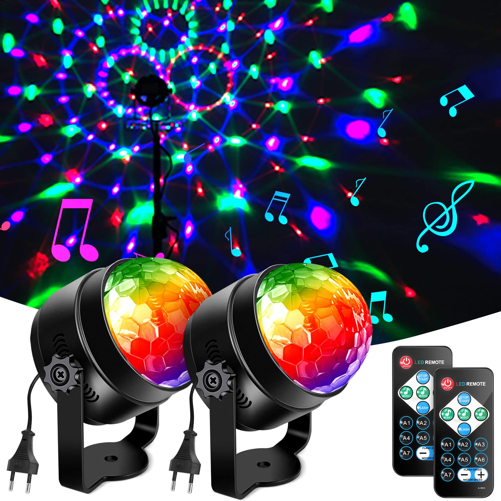 Boule Vidéo Lumineuse Avec Lecteur – Sphère Décorative 7 Cm Pour Fêtes, Mariage, Noël