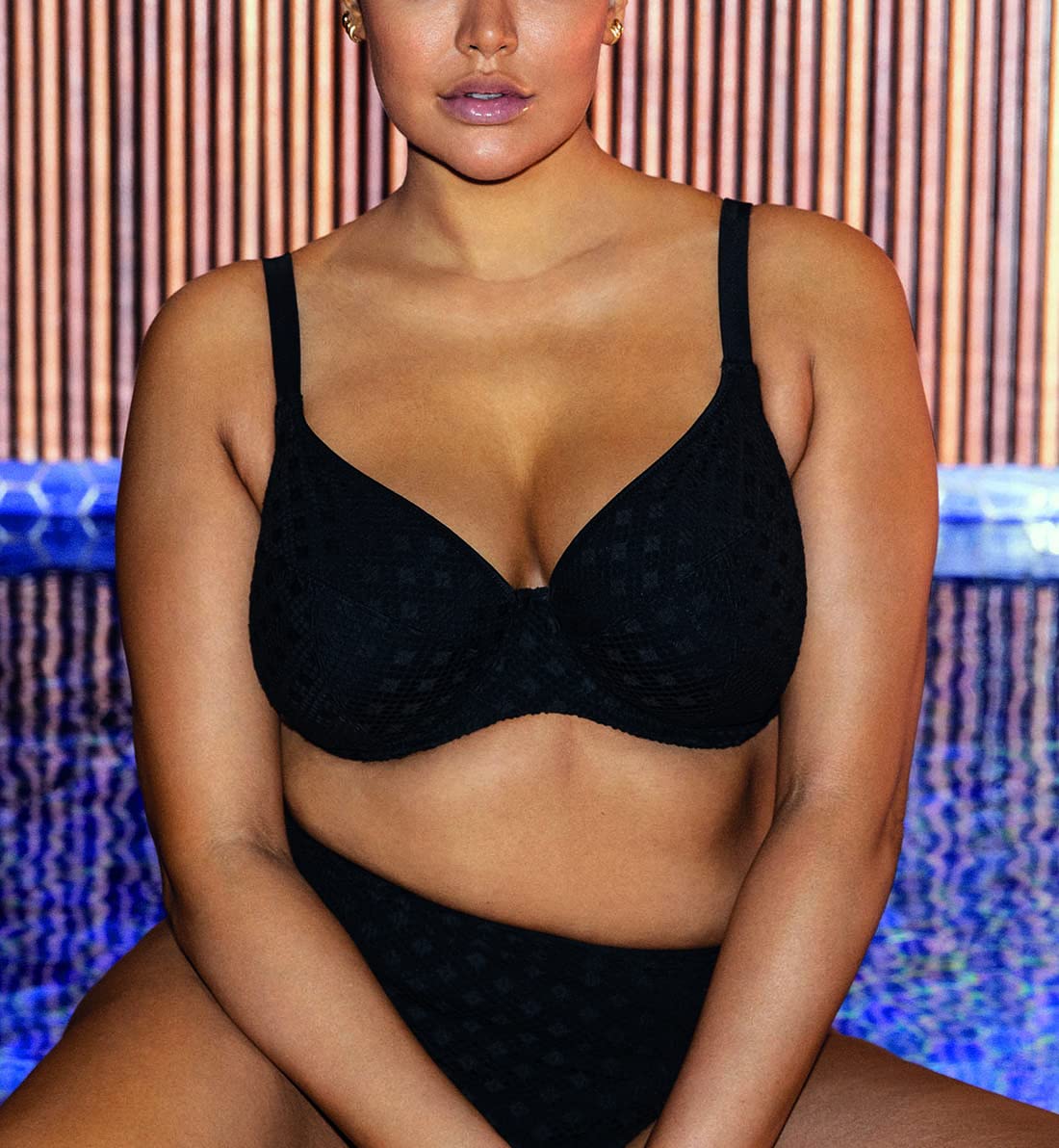 Elomi Damska bluzka bikini Bazaruto z fiszbinami