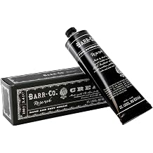 BARR-CO. Reserve Hand & Body Cream, Woody Patchouli & Nicotene Aroma, Body Cream for Dry Cracked Skin, Suitable for Aging Crepey Skin, Moisturizing Shea Butter Cream, 3.4 oz