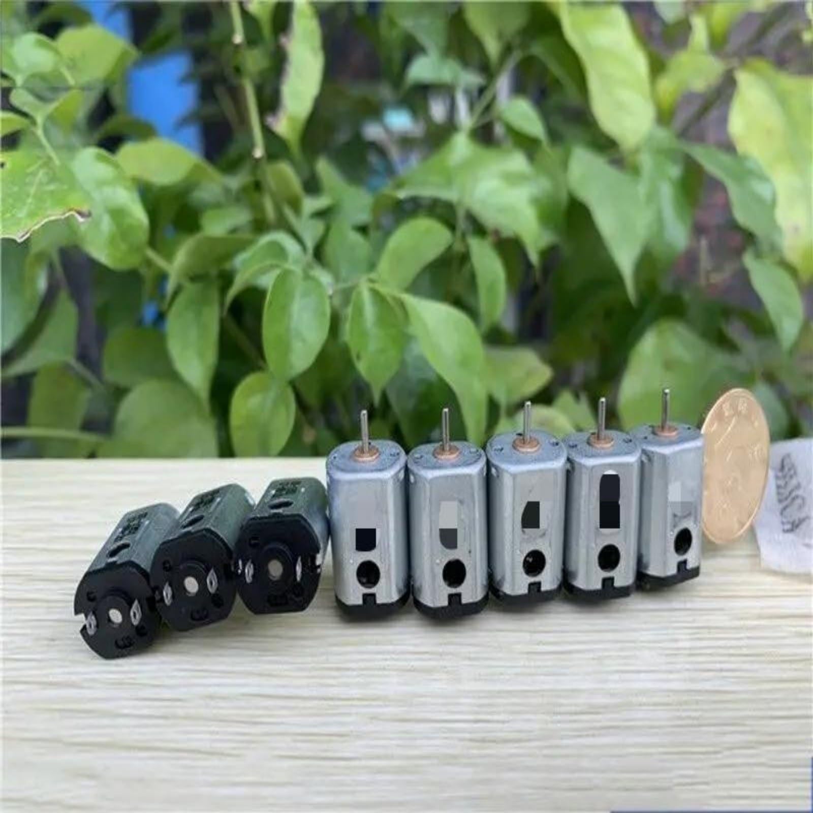 10/30/50 piezas Micro Mini N21 Motor 3V 5V 6V 51000RPM de cepillo carbono magnético fuerte alta velocidad DIY RC Drone Modelo juguete pieza de reparación(30pcs)