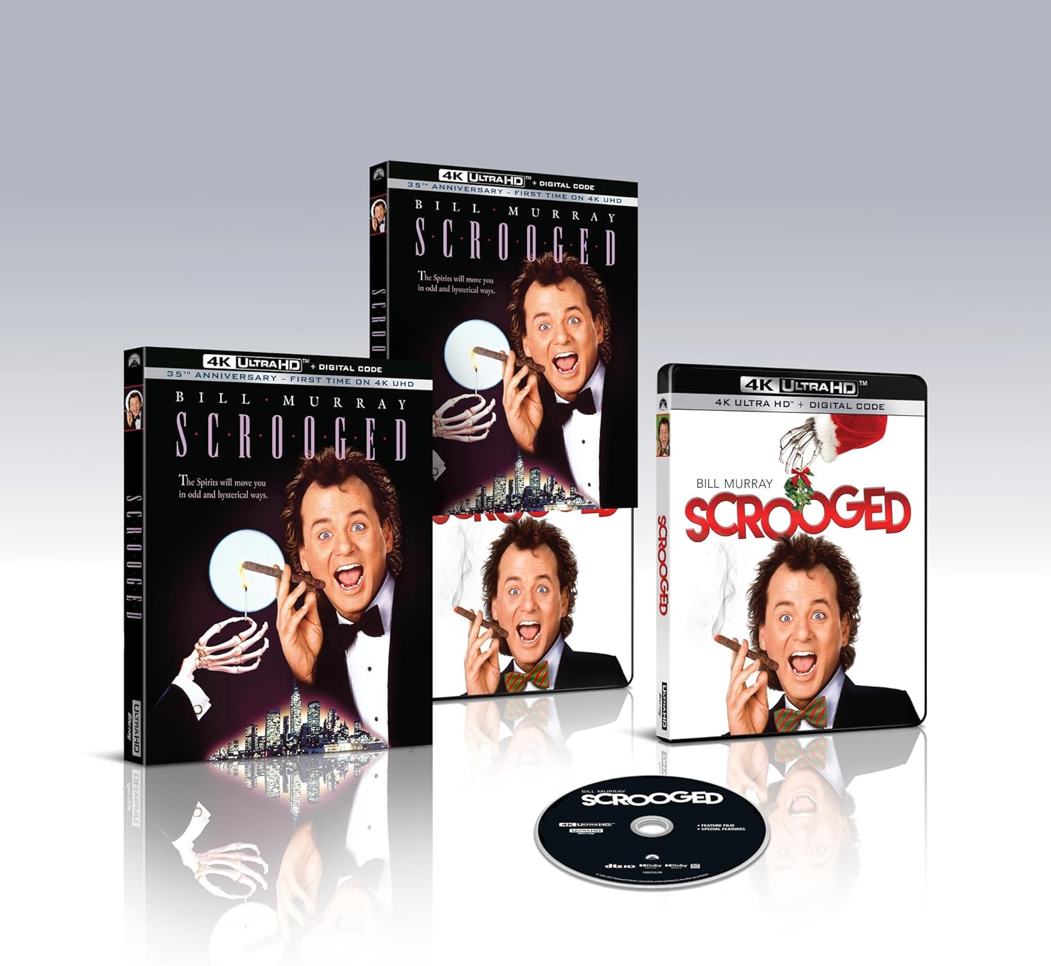 Scrooged [4K UHD] [Bluray] Amazon.ca Carol Kane, Alfre Woodard, Karen Allen, John Forsythe