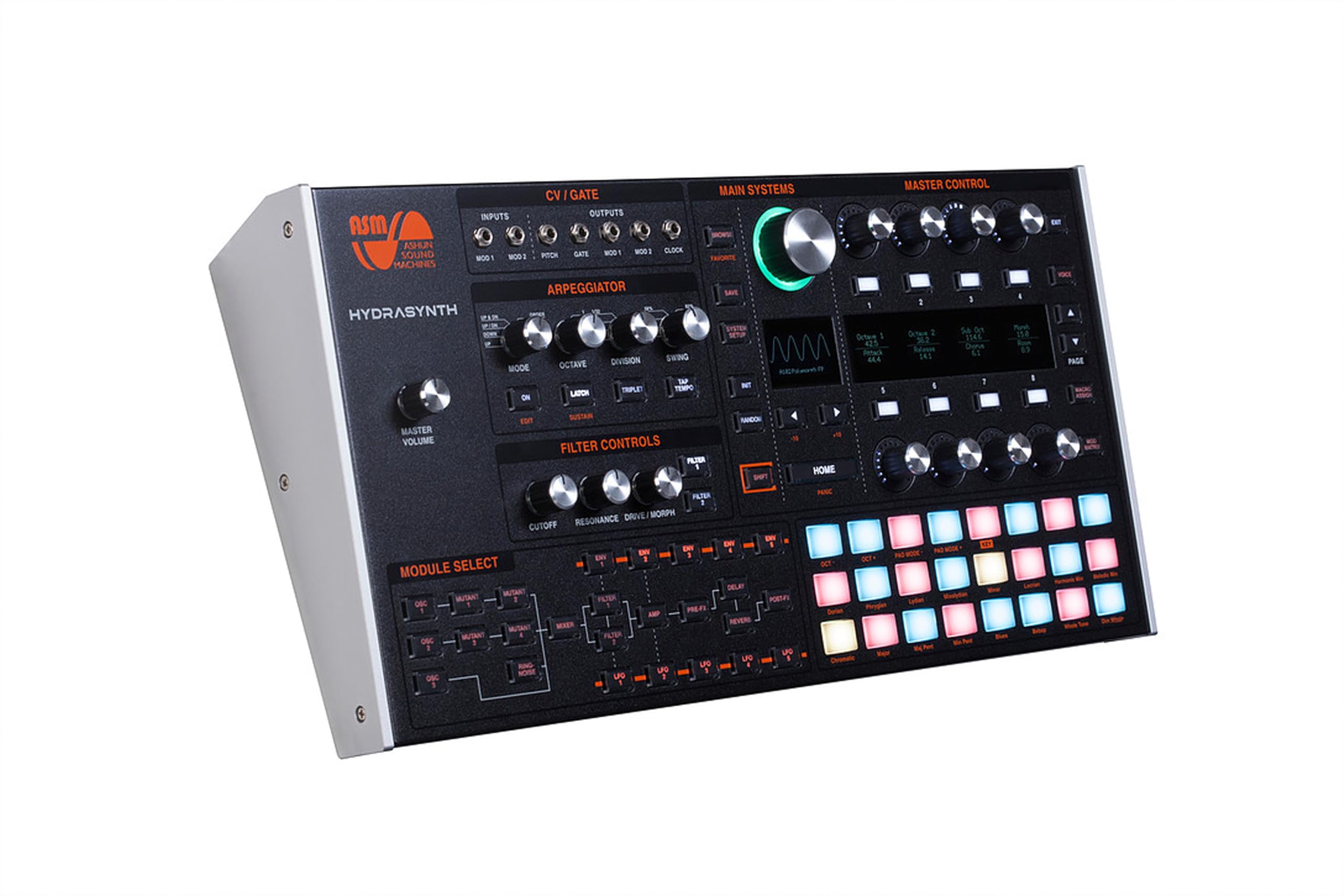 Amazon.co.jp: Ashun Sound Machines HydraSynth Desktop 24パッド