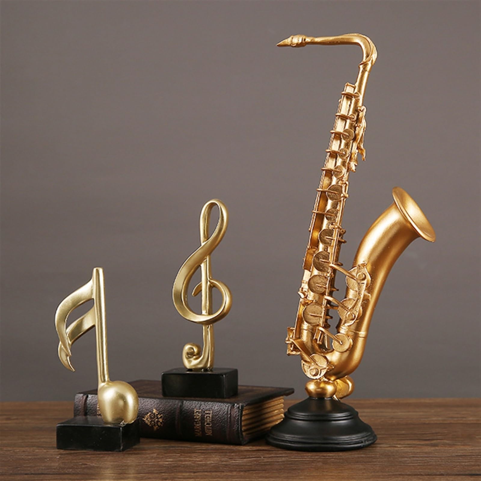 Modello di strumento musicale decorativo Ornamenti Per Sassofoni Modelli Di Strumenti Musicali Ornamenti Da Scrivania Decorazioni Per Vetrine Di Negozi Per La Casa