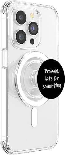 Miniatura 9 de Probably Late for Something Sarcastic Funny Punctuality Joke PopSockets Swappable PopGrip