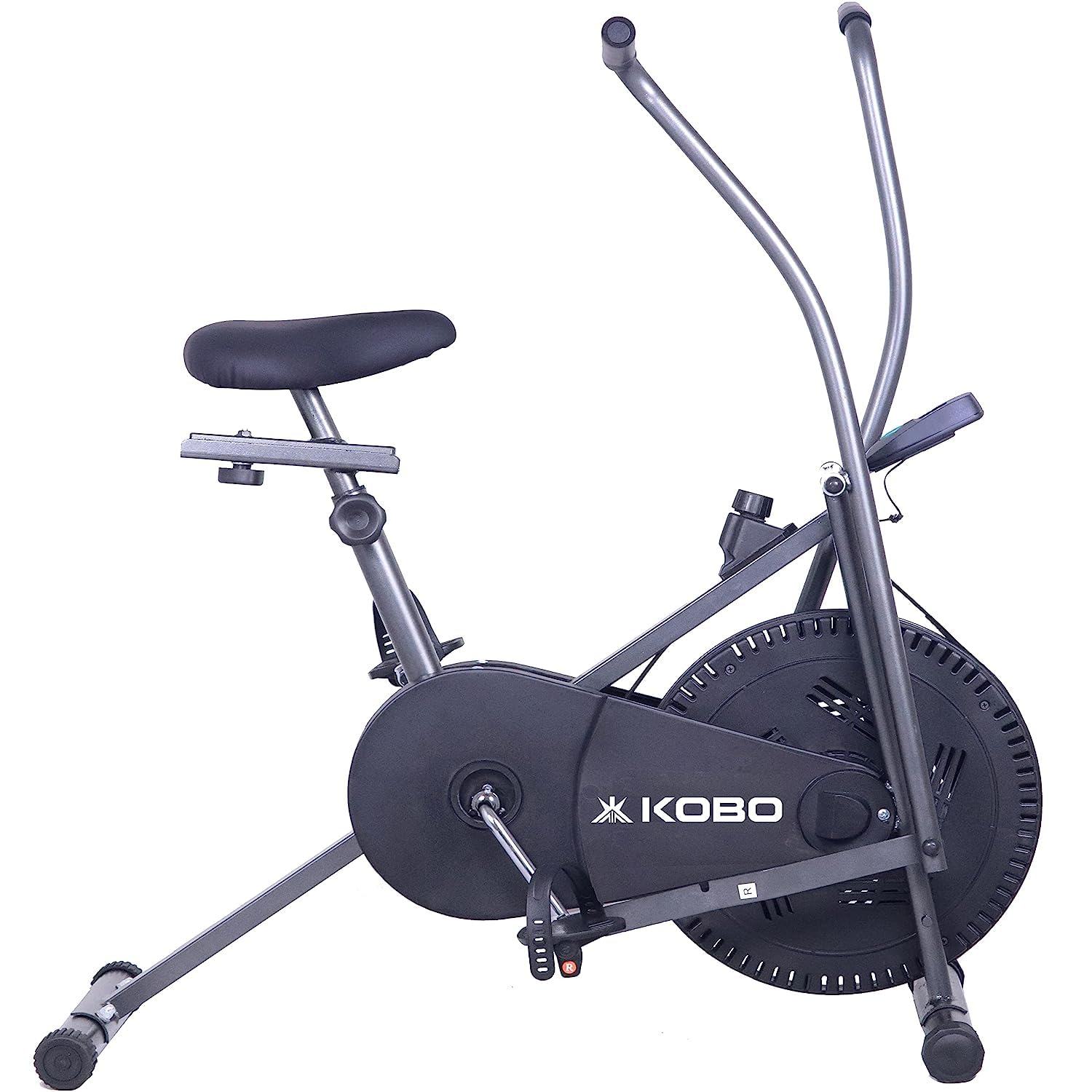 Kobo Indoor Exercise Air Bike Exercise Cycle for Home Cardio Weight Loss Gym Workout - Free DIY Installation Support (B099S7PT7X) Amazon Price History, Amazon Price Tracker