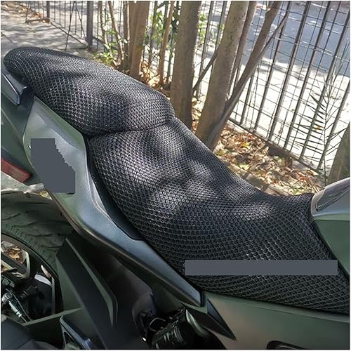 Miniatura 4 de Cojín de asiento de motocicleta para Bajaj Dominar 400 UG 3D Mesh Seat Cover motocicleta antideslizante cojín tela silla asiento cubierta