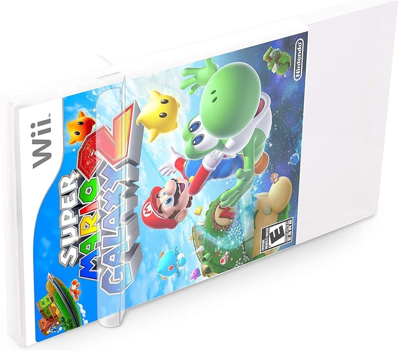 Link-e : 20 X Custodia Protettiva in Plastica Compatibile con la Scatola di Gioco per Console Nintendo Gamecube, Wii, Wii-u, Sony Playstation 2 PS2, Microsoft Xbox, Xbox 360