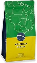 Scott&Co. Brazilian Santos Ground Coffee. Light Roast Ground Coffee, Single Origin. 500g