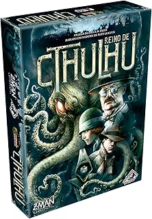Galápagos Jogos Pandemic: Reino de Cthulhu, Jogo baseado na mecânica Pandemic, 2 a 4 jogadores, 30-60 min, Diversos