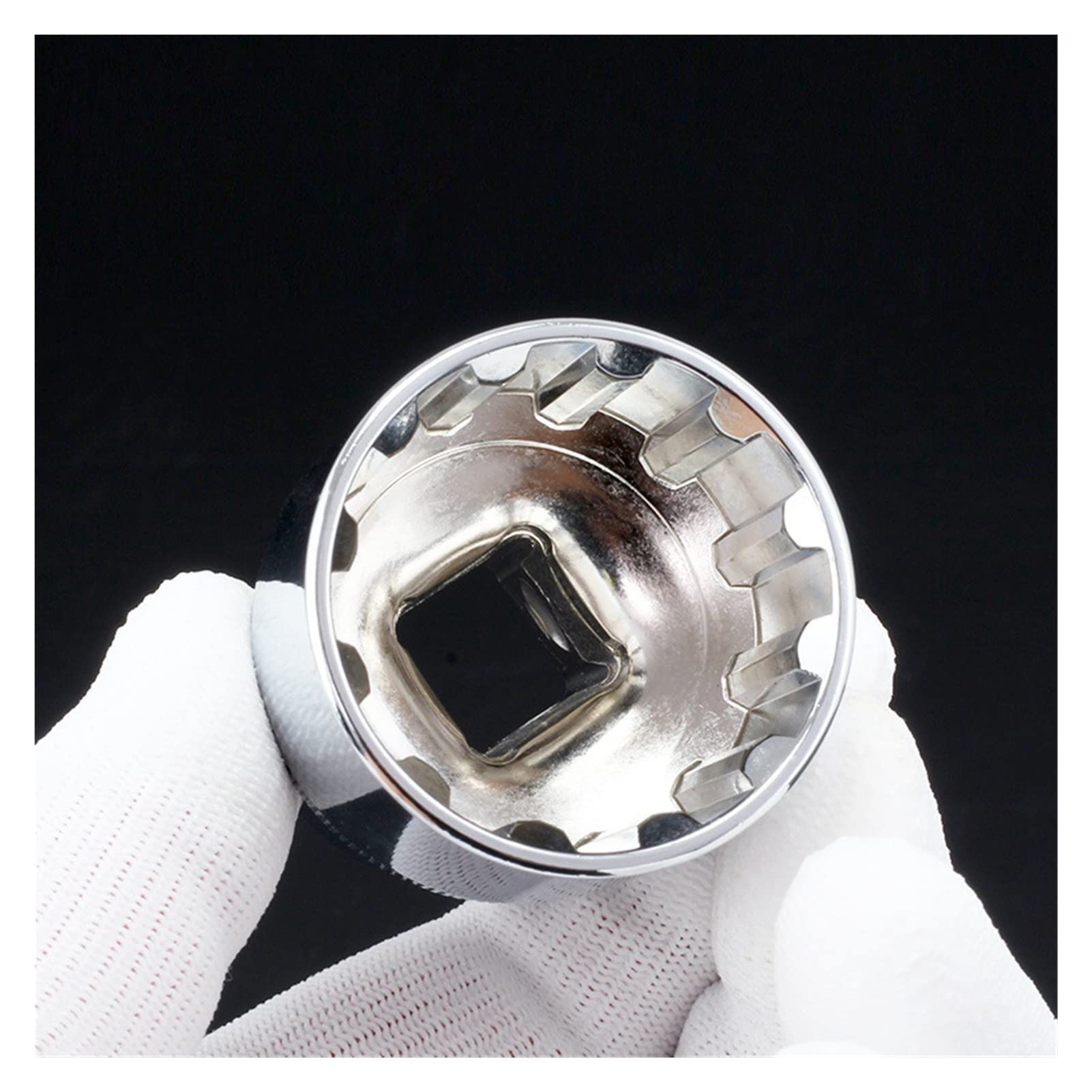 1 pezzo 1/2 "8-32mm 12 prese dentali CR-V 1/2 Socket Tool Wrench Head Universale Hexagon Spanner Allen Head Auto Strumenti di riparazione auto wanglan (Size : 32mm)