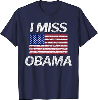 I Miss President Obama Faded Grunge T-Shirt T-Shirt
