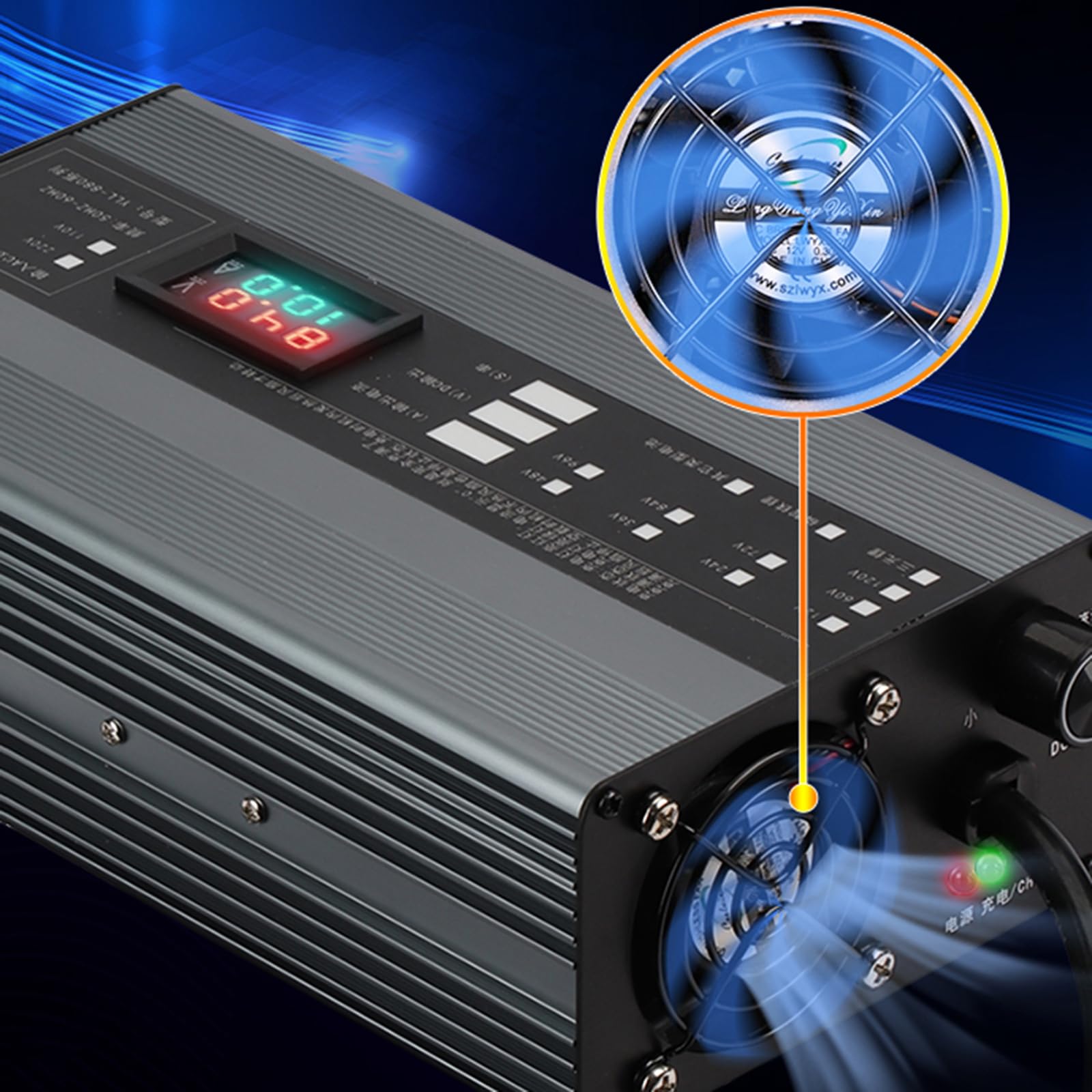 Elektrofahrzeug-Lithium-Batterie-Schnellladegerät 13S-24S Ternär Li-Ion Lifepo4 48V 60V 72V 10A 12A 15A 20A Für 3.2V/3.7V 20Ah Bis 200Ah Akkupack,72v 24s lifepo4 87.6v 10a,B