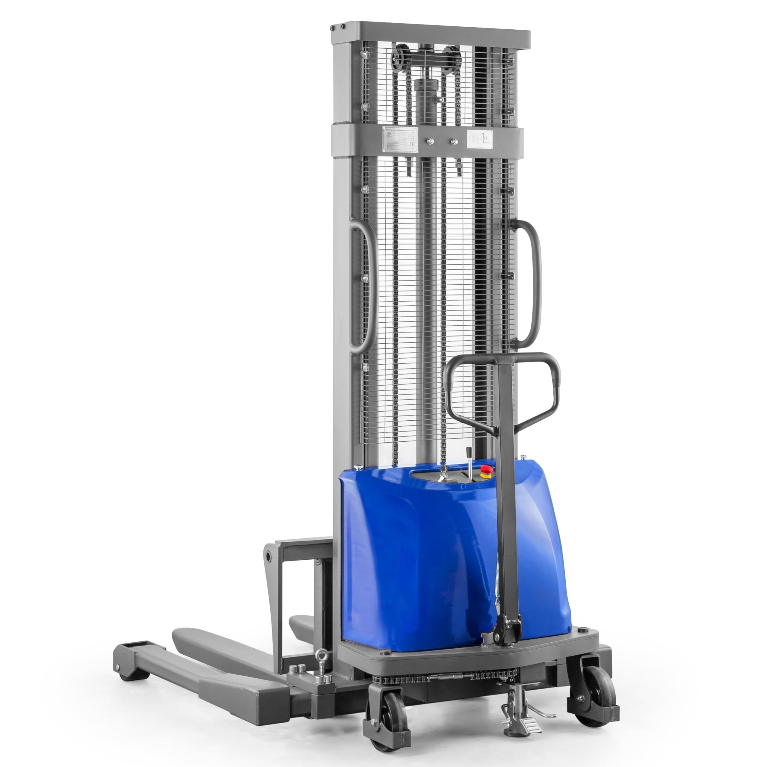 Pallit Carrello elevatore semi-elettrico WIDE-E | carreggiata larga | altezza di sollevamento 3000 mm | portata 1500 kg