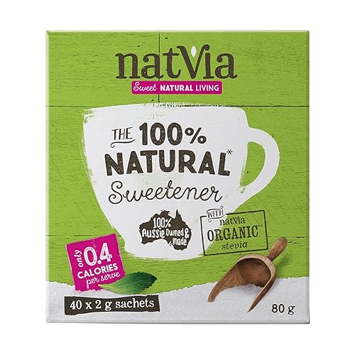 NATIVA Stevia Edulcorante 40 varillas, 80 GR
