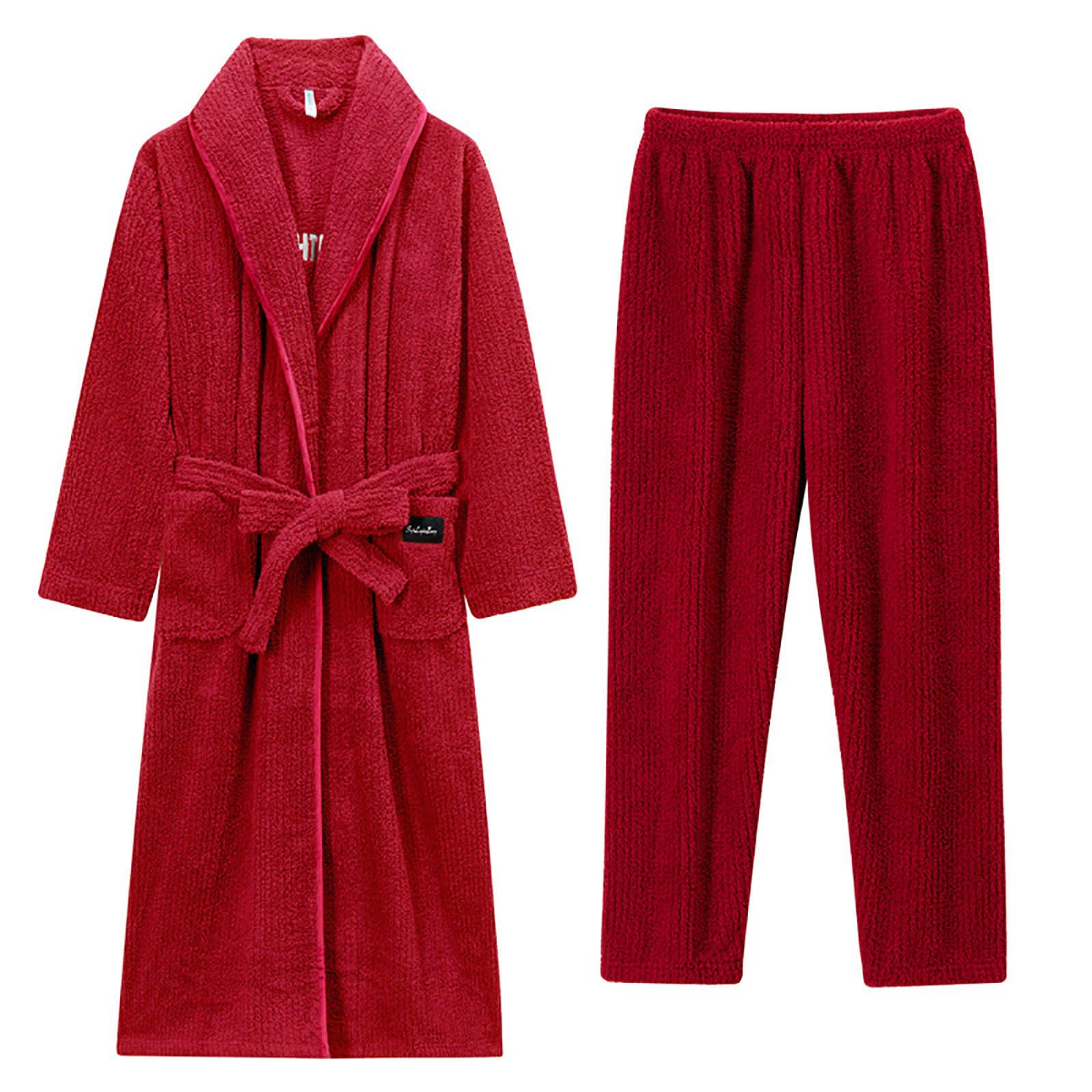 Pigiama Uomo Cotone Lungo Casual vestibilità Ampia | Pigiama Uomo Cotone Lungo Ampio, Vestibilità Comoda e Stile Casual per Casa