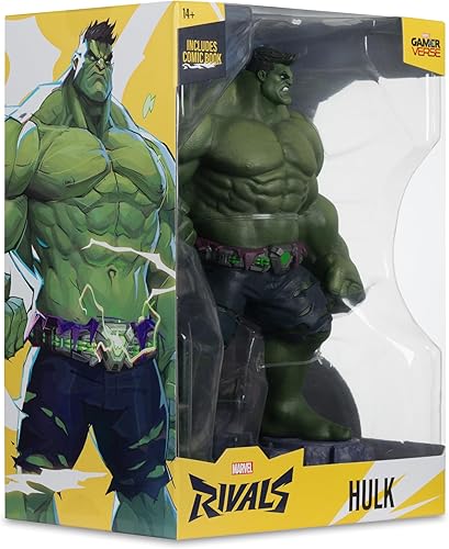 Miniatura 11 de McFarlane Toys - Marvel Rivals The Hulk 16th Escala coleccionable