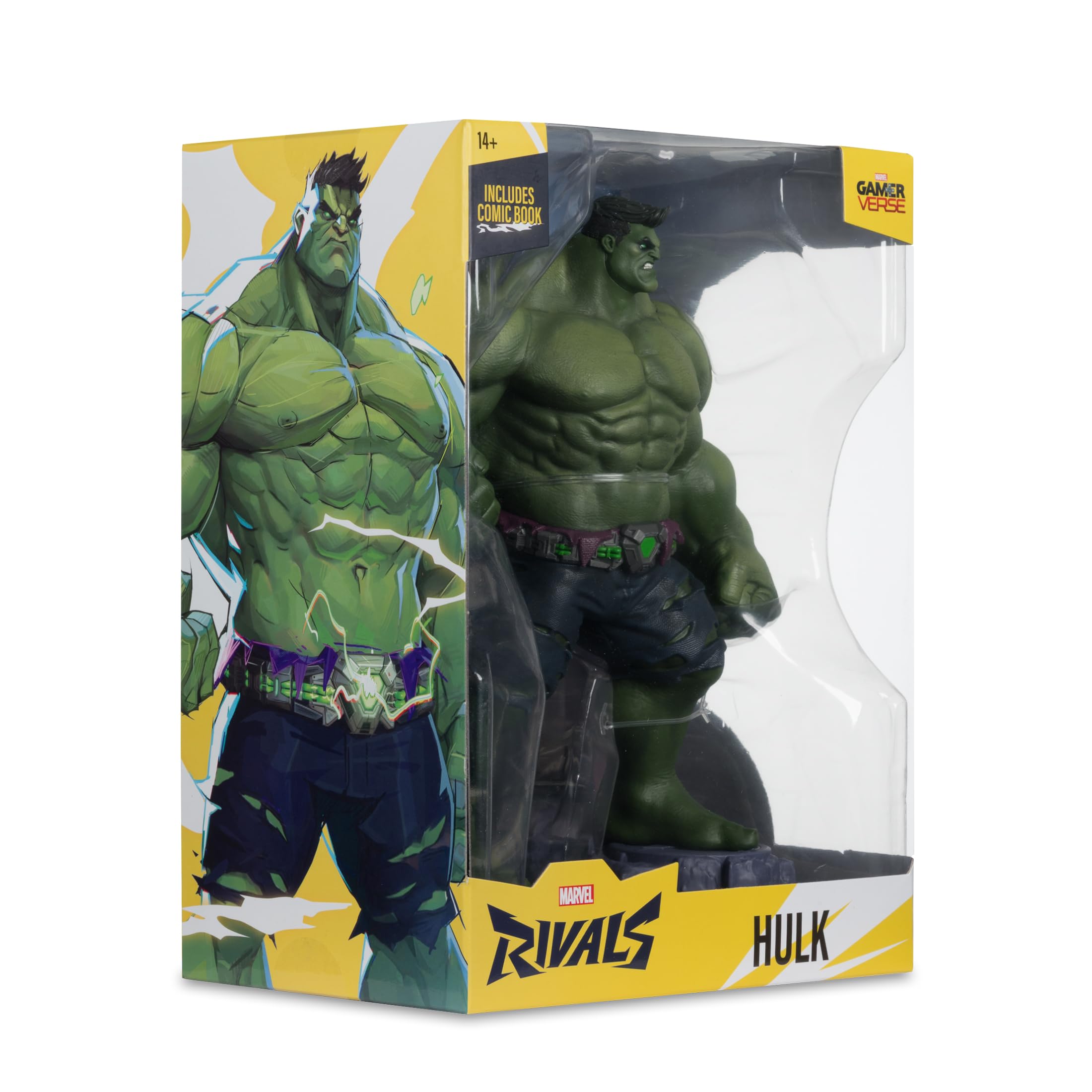McFarlane Marvel Rivals The Hulk - Juguetes coleccionables a Escala 1:6