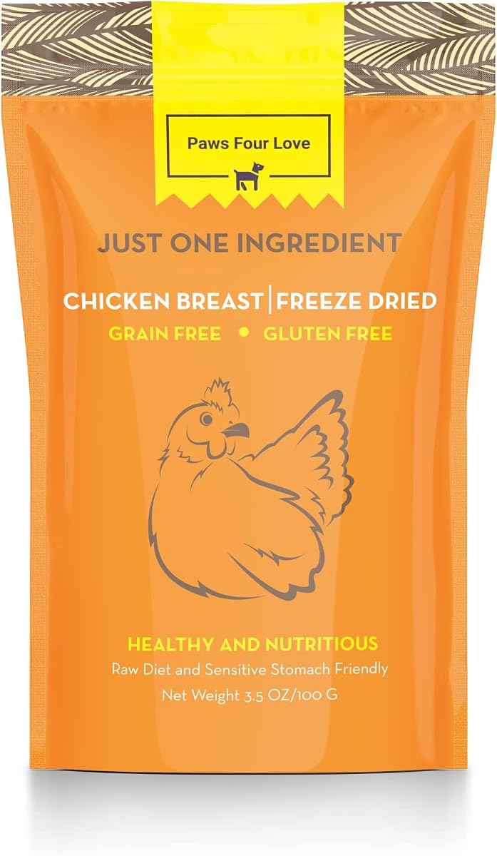 Frontier Pet Organic Dog & Cat Food - Freeze-Dried Complete & Balanced Meal, Chicken & Salmon (5.3 oz)