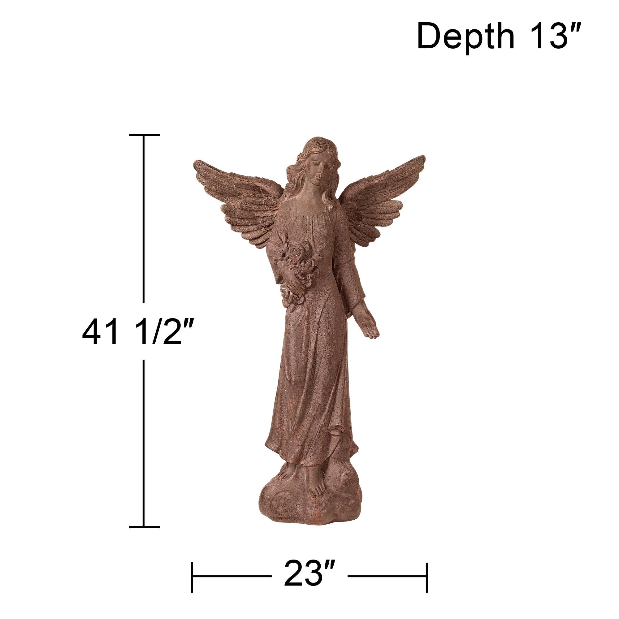 Amazon.com: Kensington Hill Large Tall English Tudor Angel Garden