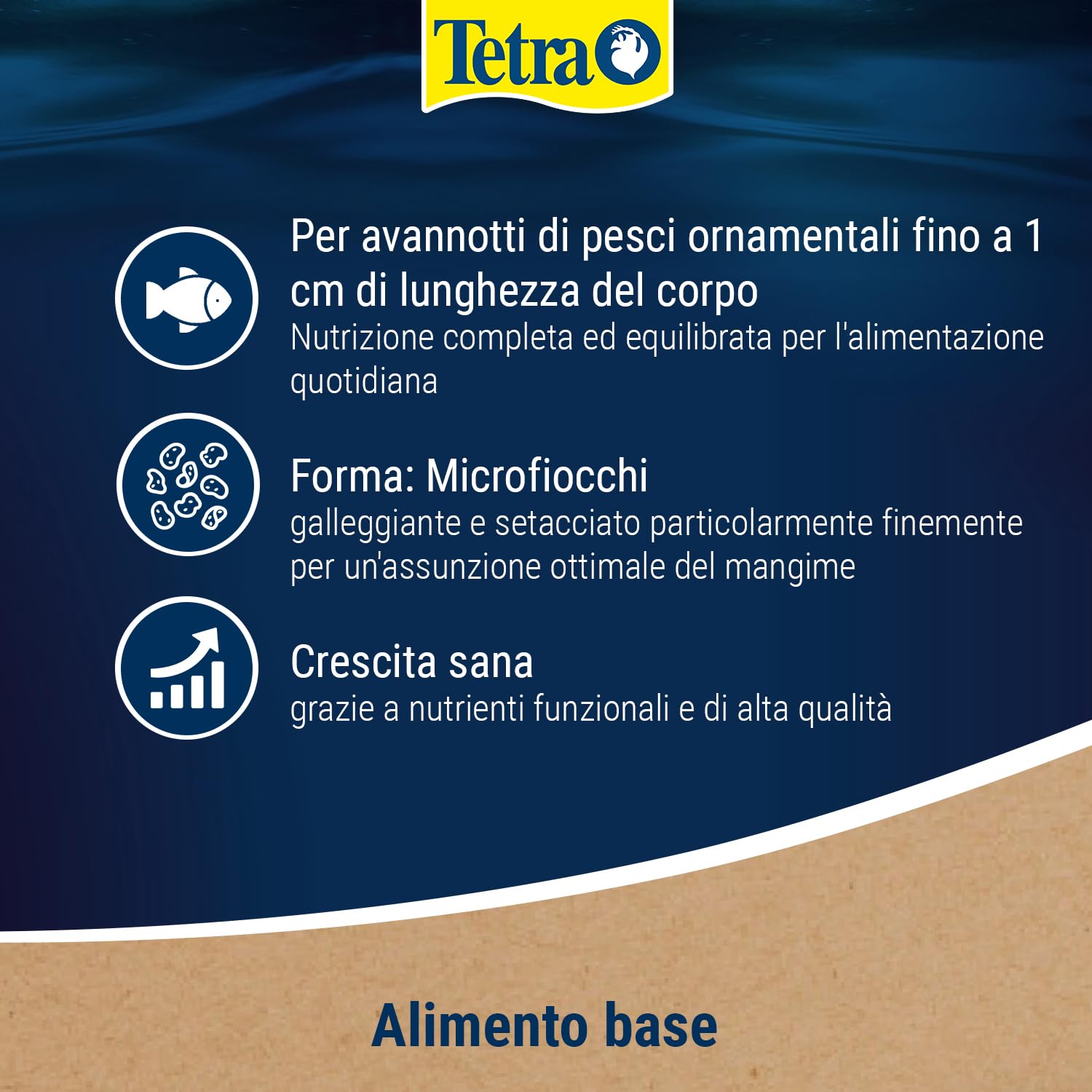 TetraMin Baby - Mangime per pesci in microfibre per avannotti di pesci ornamentali fino a 1 cm di lunghezza, alimento speciale per la crescita, lattina da 66 ml