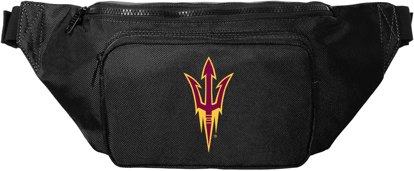 ASU Waist Pack or Crossbody Bag - Versatile Travel, Sports, or Gameday Bag For Arizona State Fans and Alumni, Men or Women