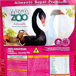 Ração Megazoo Aves Aquáticas Manutenção (GM15) 3Kg
