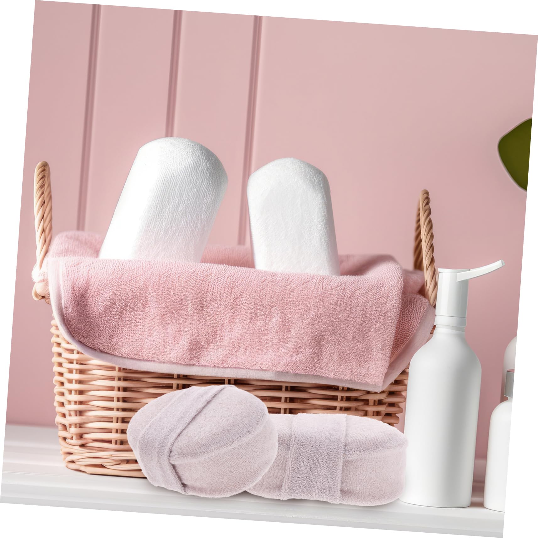 Didiseaon 12pezzi Spugne Esfolianti Luffa Naturale Panni Doccia Per Uomo e Donna Scrubber Morbido Per Bagno Pad Per Esfoliazione Della Grigio