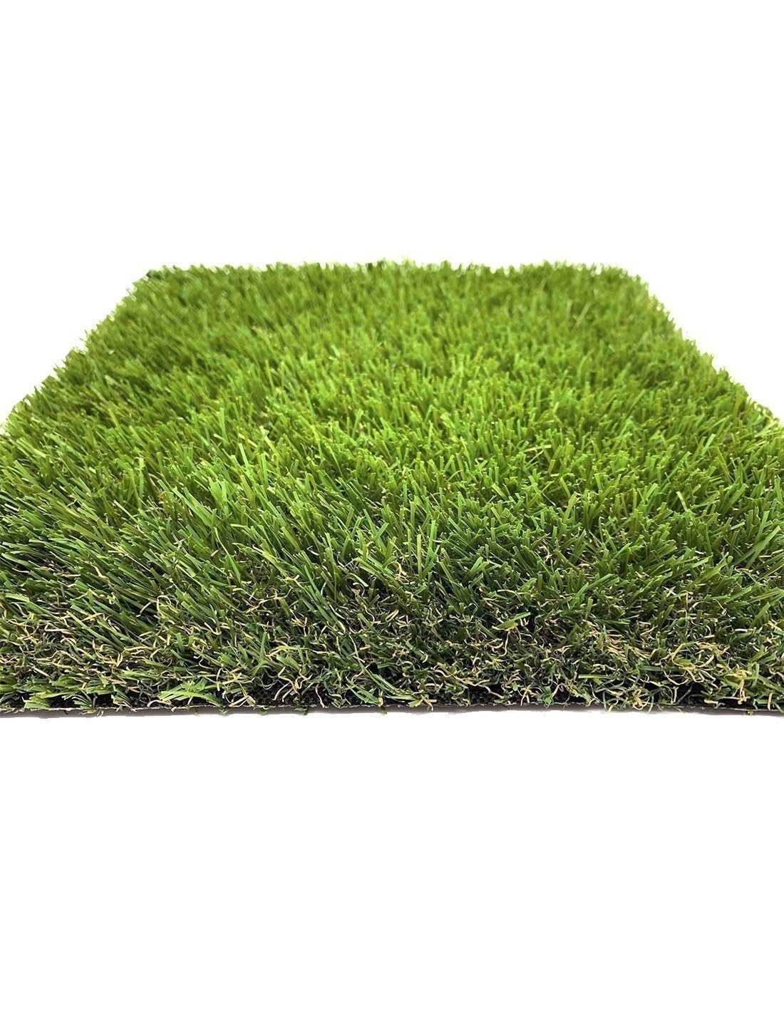 Jardin202 - Césped Artificial Cádiz 38mm - Buen Drenaje, Alta Densidad y Fácil Instalación | Rollo: 2x5 Metros () | Rollo: 2x5 Metros