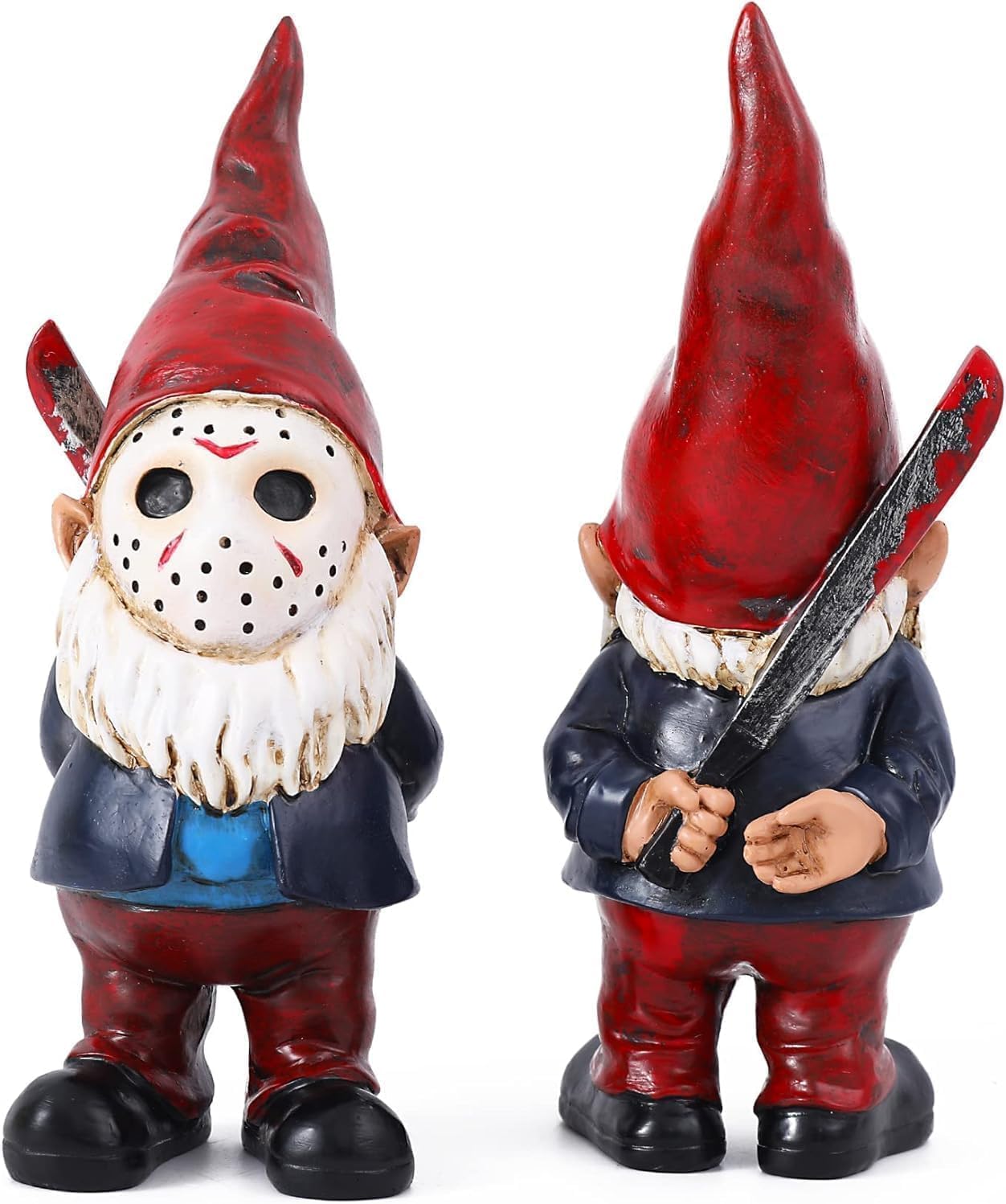 Garden Gnomes Outdoor Decor Yard Art Garden Statues Horror Gnome Gardening Gifts for Women