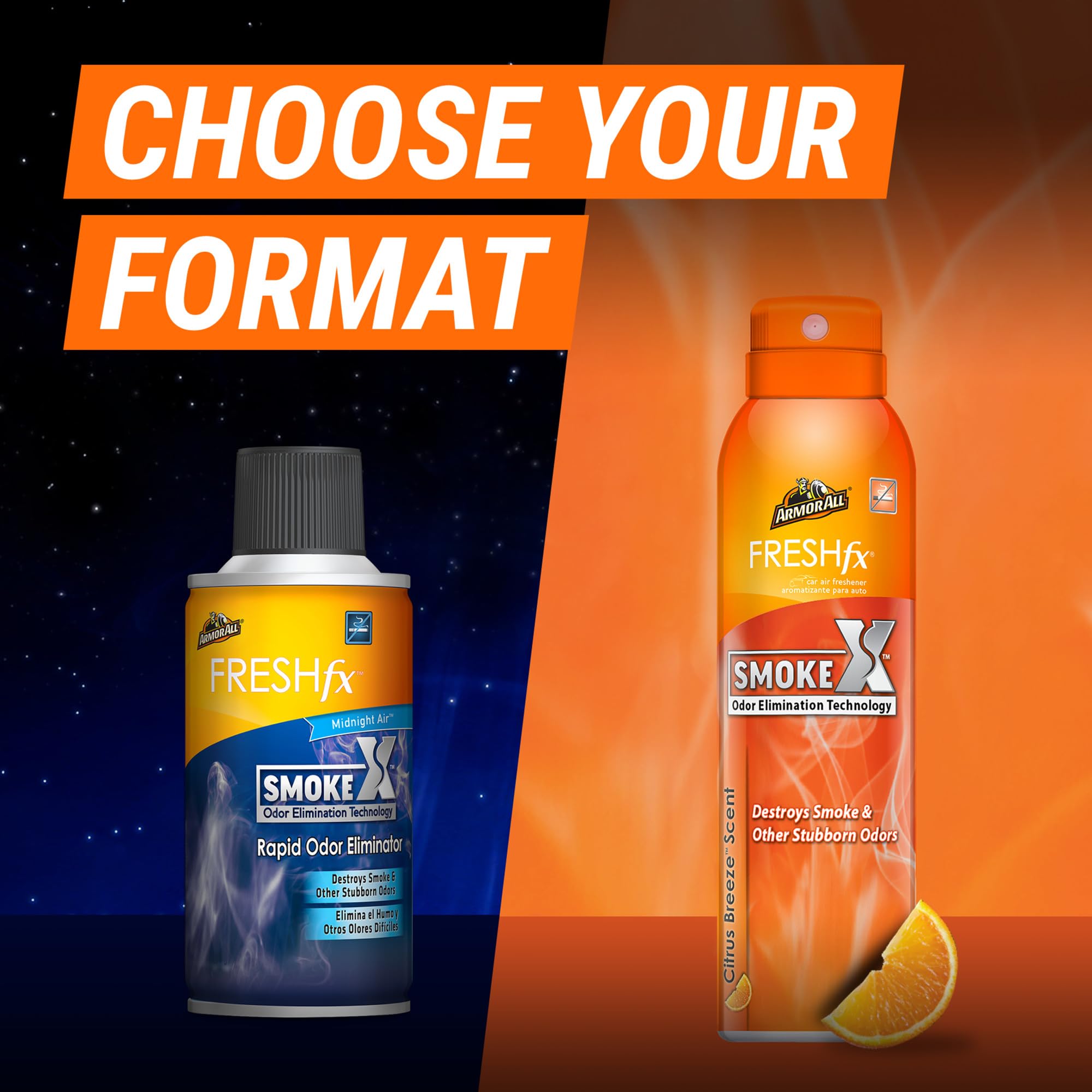 Amazon.com: Armor All FRESHfx SmokeX Citrus Breeze Car Air
