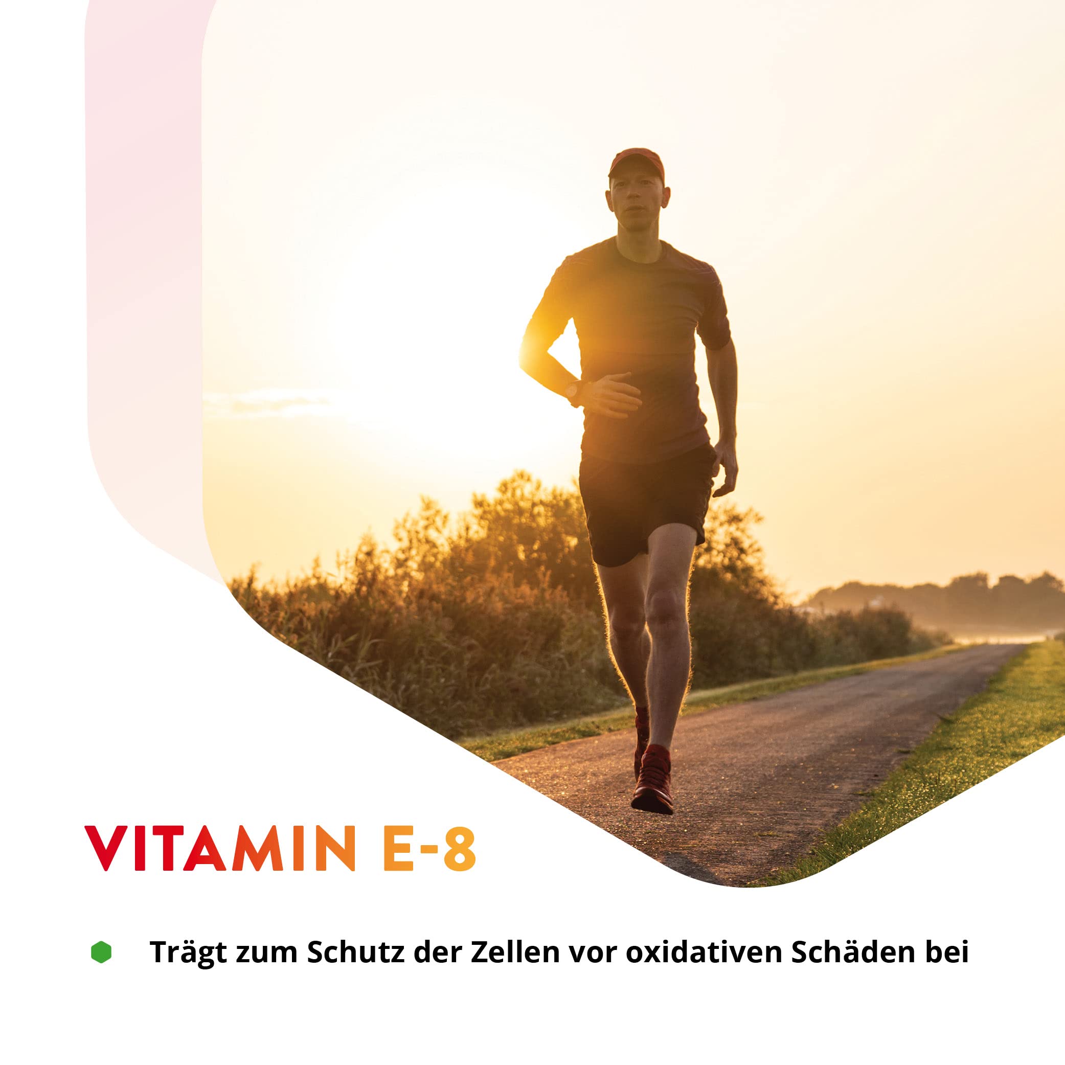 Vitals - Vitamin E-8, 60 Kapseln. Ein Einzigartiger Komplex mit allen 8 Tocopherolen und Tocotrienolen. Enthält nur die besten natürlichen Formen.