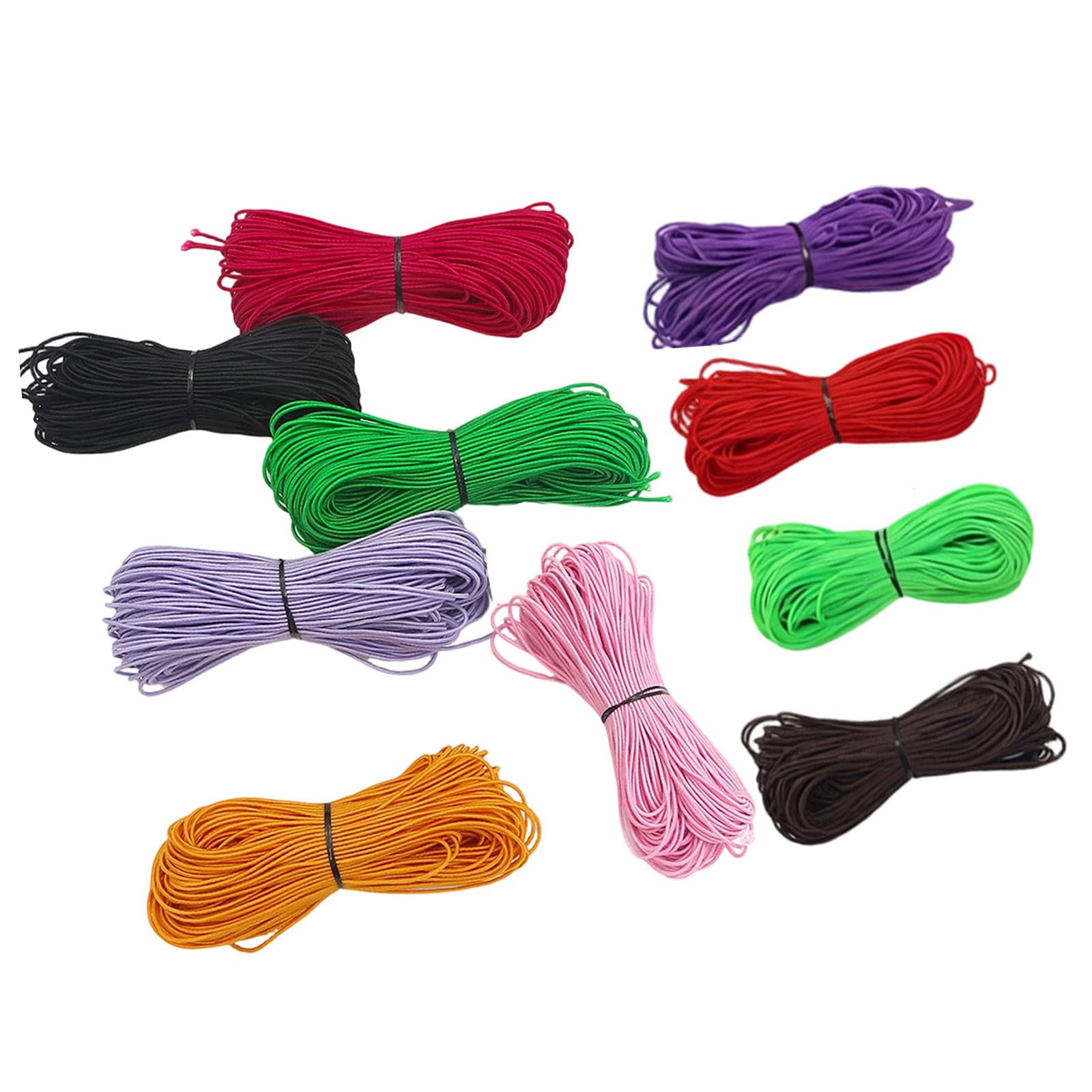 Beading Thread for Beaded Bracelets and Anklets 25 Meter Length Strong Stretch Cord for Crafting Jewelry Jewelry Elastic Cord