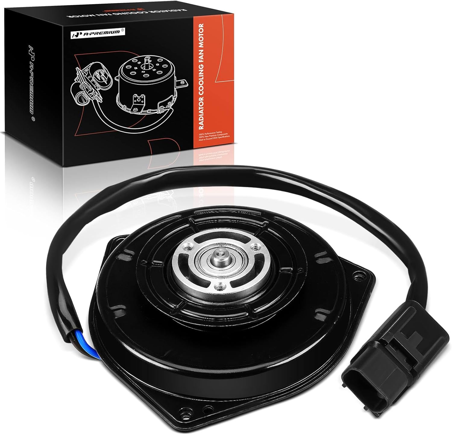 A-Premium A/C Condenser Fan Motor Compatible with Toyota Corolla 1993-1997, Celica 1994-1994 & Lexus GS300 1993-1995, 1.6L 1.8L 2.2L 3.0L