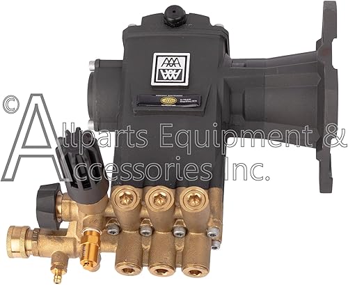 Miniatura 5 de 90038 Kit de bomba de lavado a presión de repuesto de émbolo triple horizontal AAA 3800-4000 PSI, 3.5 GPM, eje de 1 pulgada, incluye accesorios de