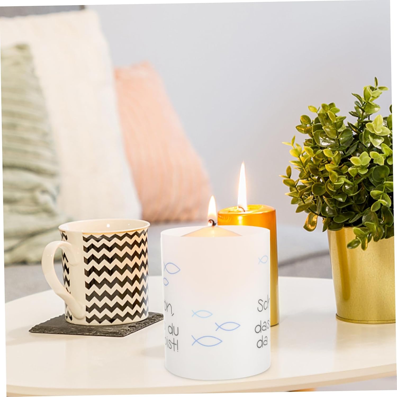PRETYZOOM 8pcs Plastic Candle Covers Taper Candle Dust Covers Decorative Open-ended Tube Shades