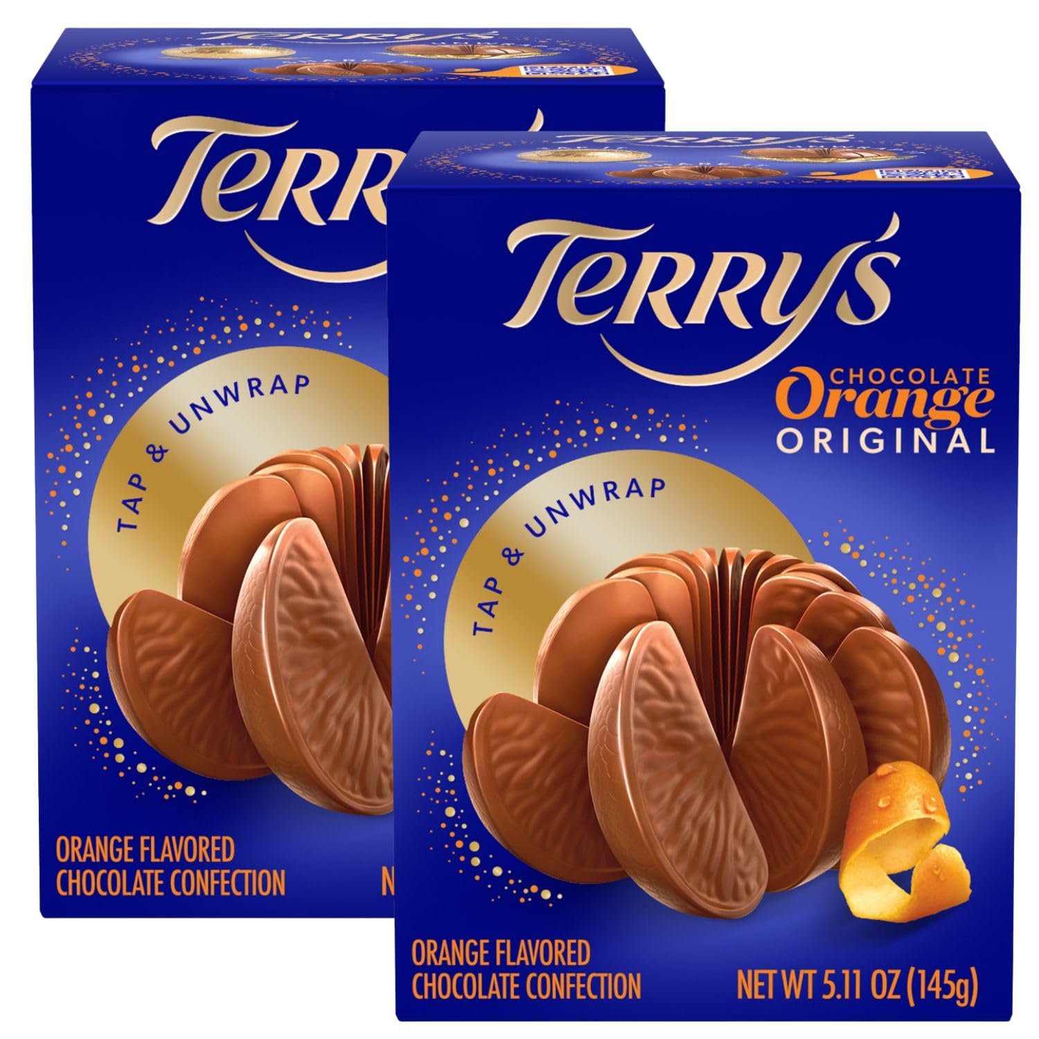 Chocolate Orange Milk Chocolate 5.11 oz. 2 pack