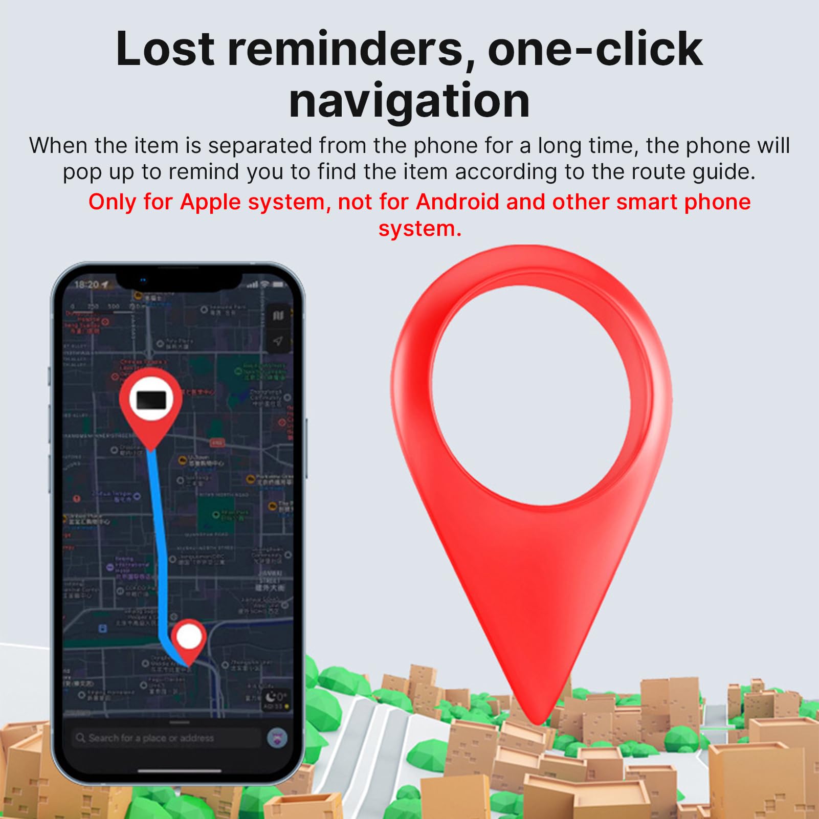 BT Tracker Buscador de Artículos Recordatorio de Sonido Ultrafino para Teléfonos, Paquete 4 Llaves, Billetera, Equipaje, Localizador Artículos para Mascotas Llaves, Bolsos, Teléfono, ABS
