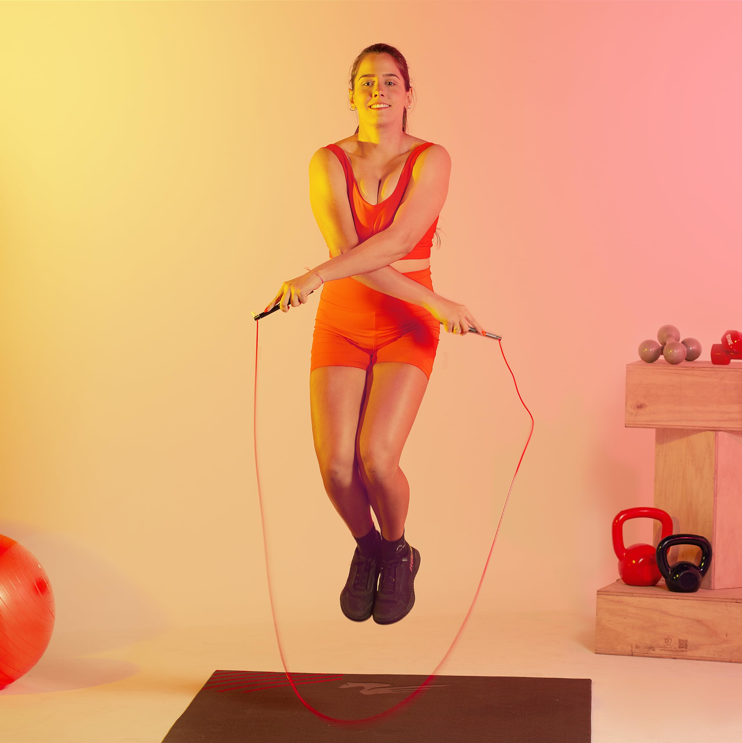 Amazon | Elite Jumps フリースタイル ポリ塩化ビニル 縄跳びセット