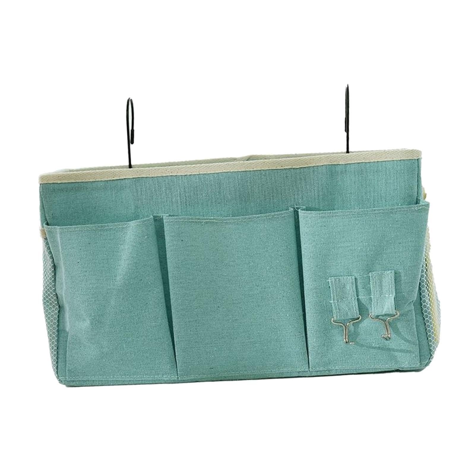 Bedside Hanging Storage Bag Hanging Basket for Holder Glasses Chair Green|Home & Garden|Household Supplies & Cleaning|Home Organization|Storage Bags-image-30