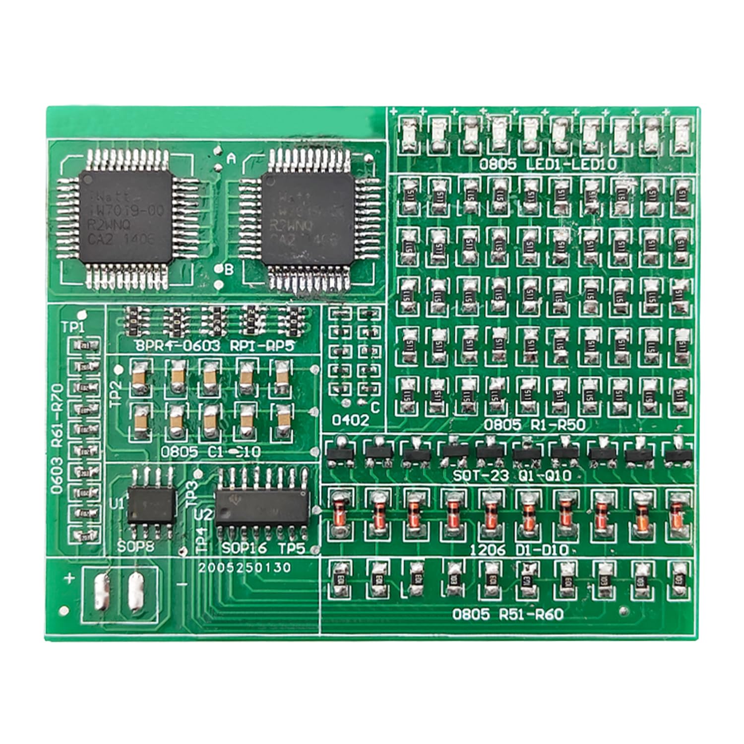 ONEHPDIY SMT Welding Practice Board SMT Skills Training Special Practice Board Electronic DIY Production Kit