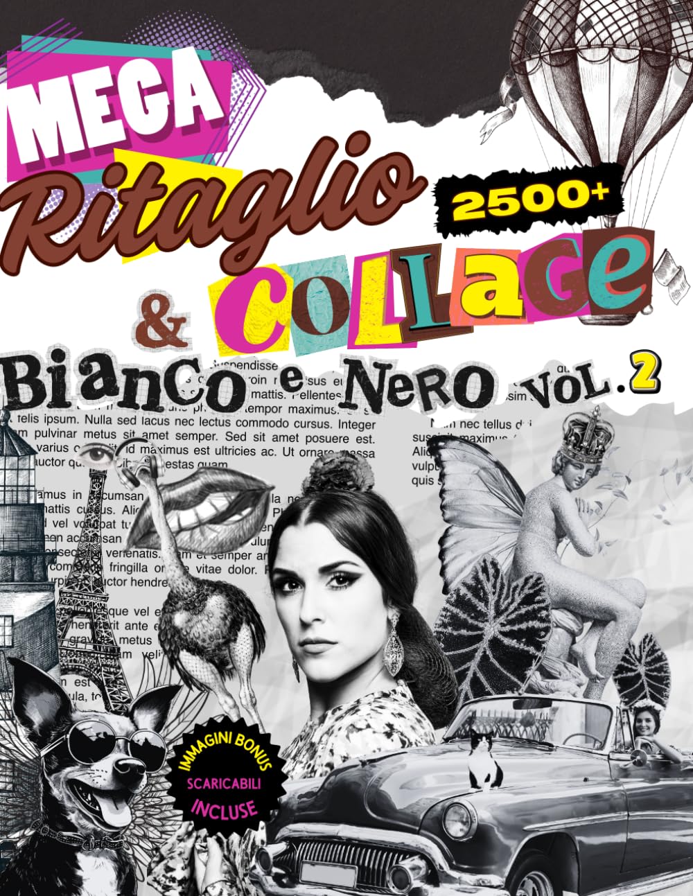Album scrapbooking noir et blanc pour sublimer vos ateliers collage en famille