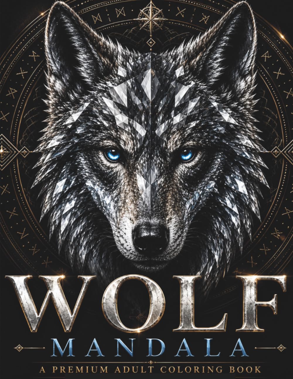 Wolf Mandala Coloring Book: 30 Intricate Wolf Designs for Relaxation, Stress Relief and Creative Focus (StillHaven Animal Mandalas Collection)