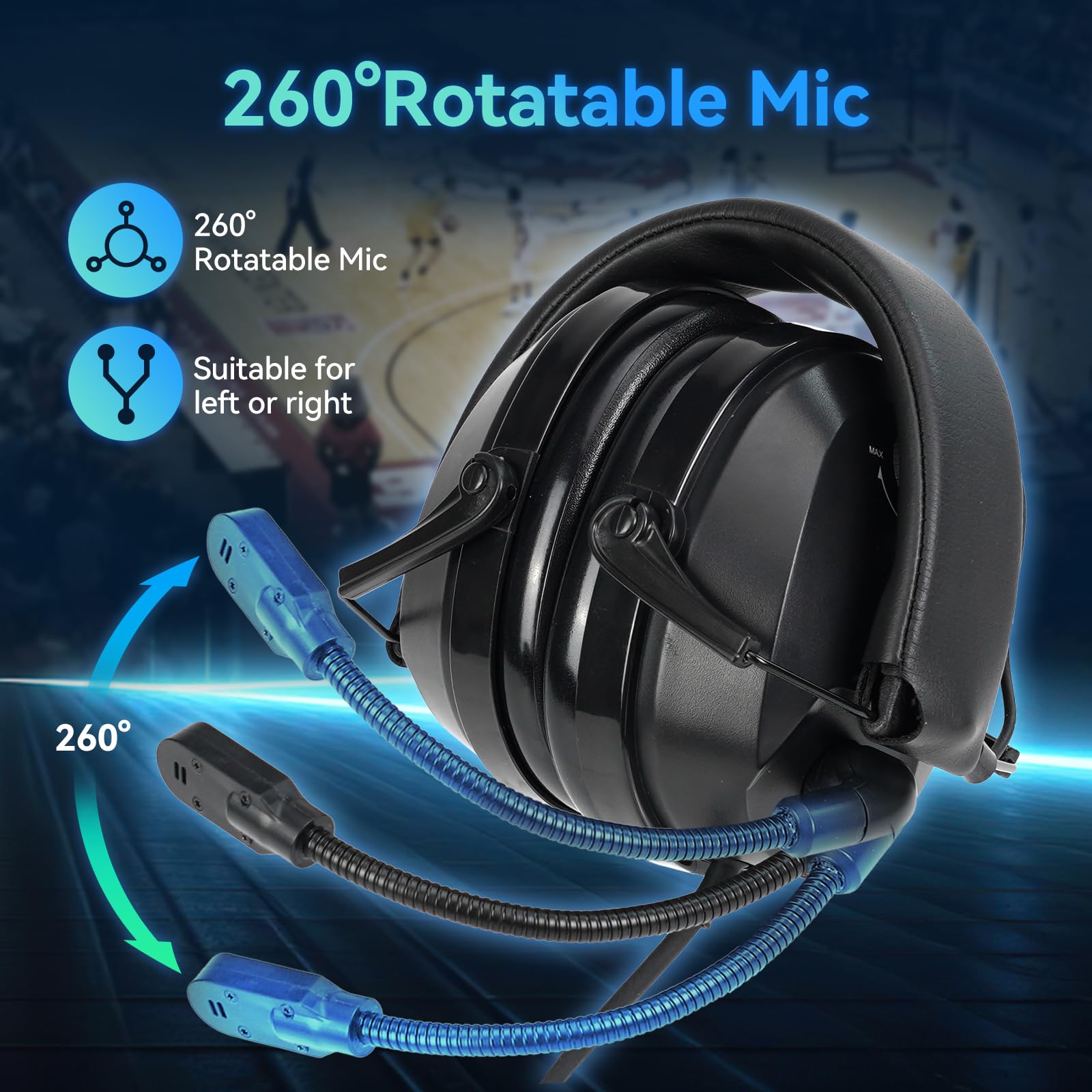 Walkie talkies met headset Koptelefoon kopen