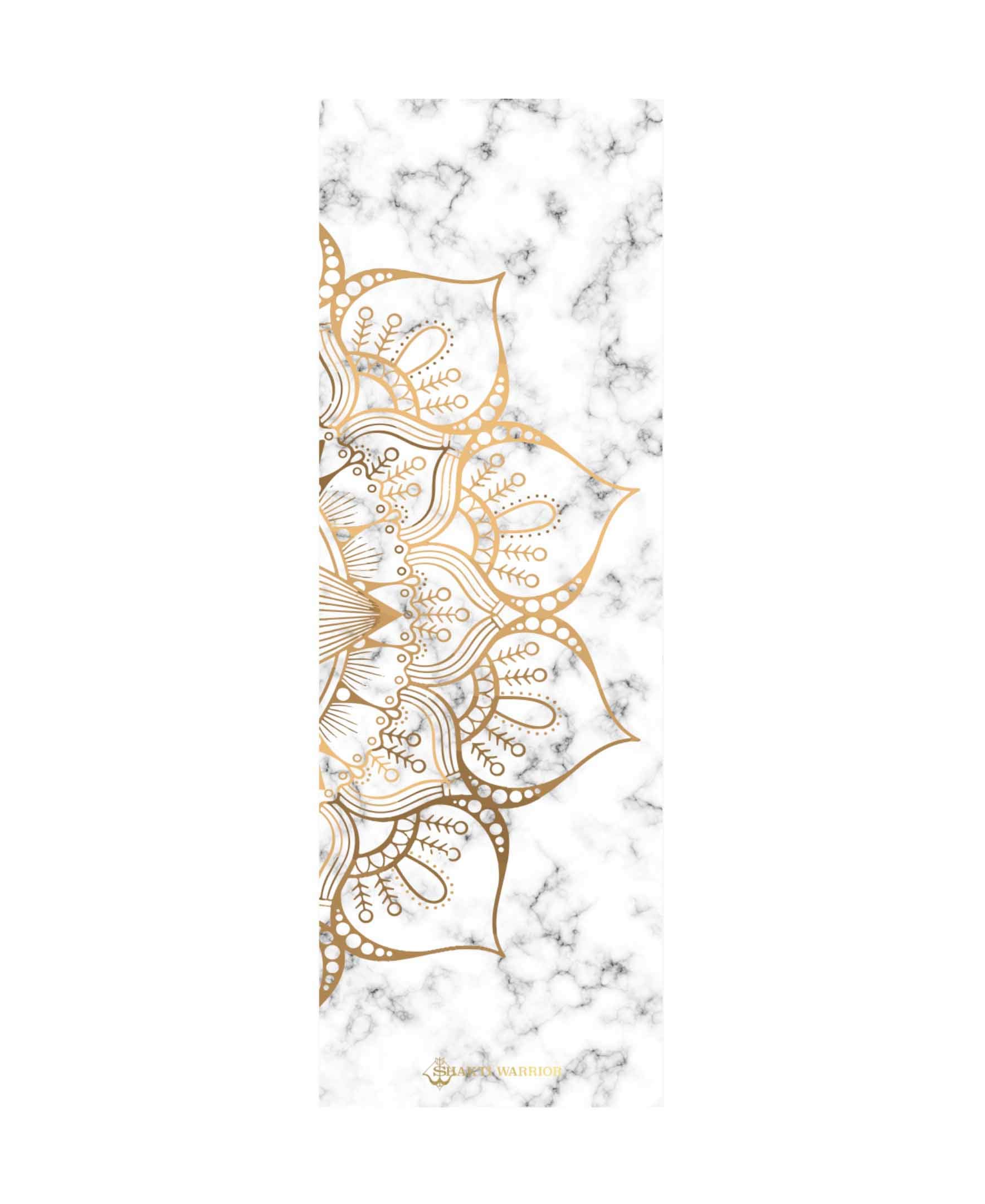 Shakti Warrior Lotus yoga mat - Premium Printed Natural Eco-friendly Non-Slip Mat Great for Hot Yoga, Pilates, Workouts (72 inch x 24 inch x 3mm thick) (B08TDTR2KB) Amazon Price History, Amazon Price Tracker